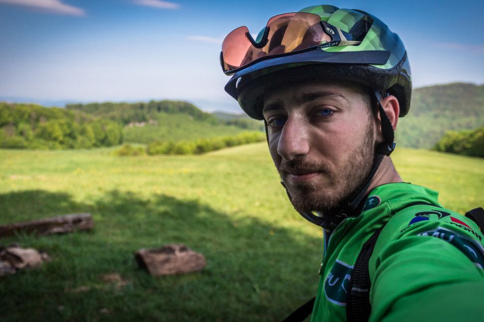 Topoľčiansky hrad na bicykli