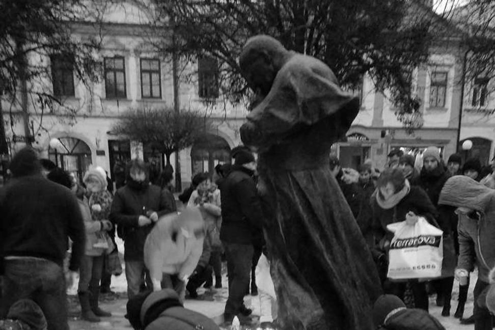 burina v záhrade