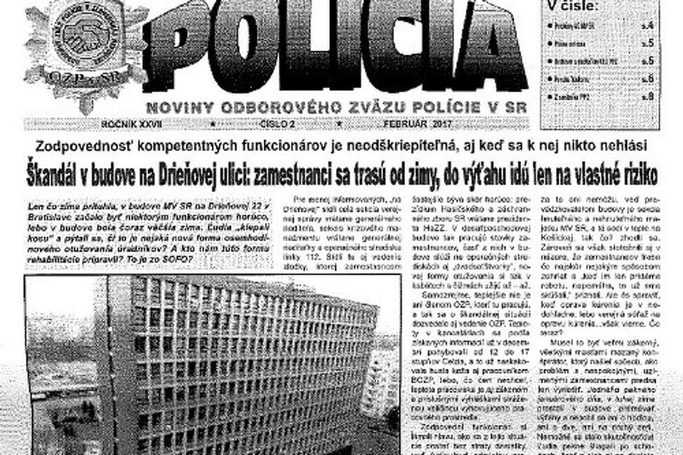 Rozpadajúce sa ministerstvo vnútra