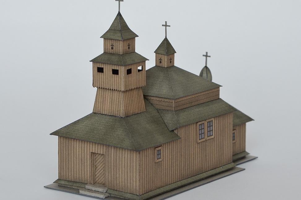 Z mojej papierovej dielne: rôzna architektúra zo Slovenska (5)