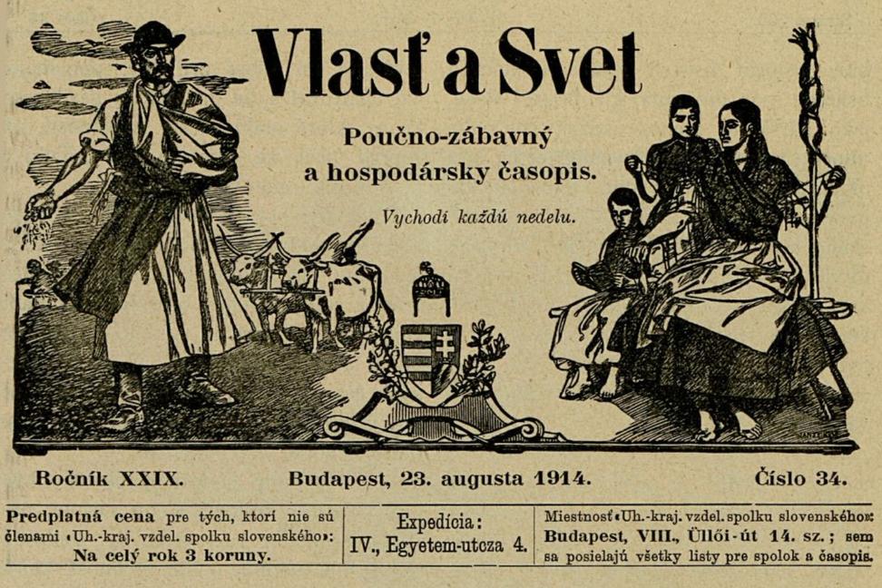 Maďarizačný časopis a história slovenskej dediny