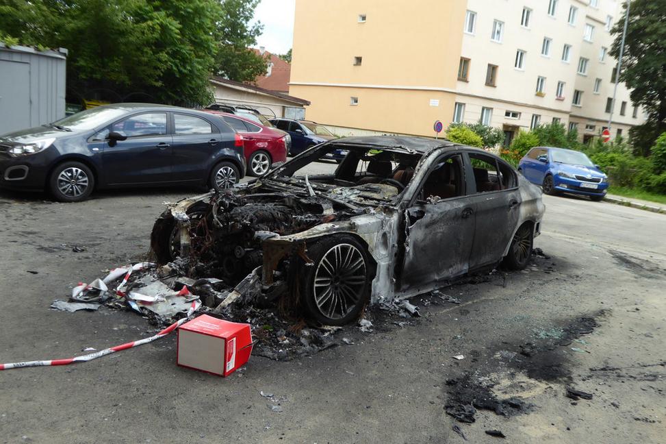 Fotopostrehy z Košíc: Zhorel bavorák a ďalšie objekty, ktoré neboli cieľom podpaľačov