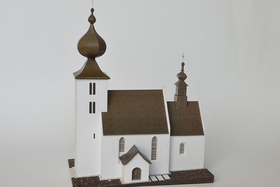 Z mojej papierovej dielne: Kostol sv. Ducha v Žehre a Budatínsky hrad