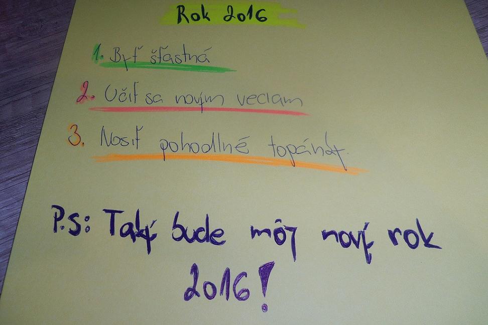 Hlboké myšlienky všedného dňa: Predsavzatia.