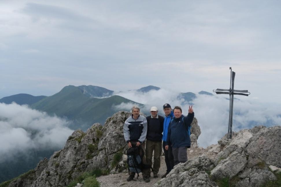 Na najkrajšej hore Slovenska Rozsutci