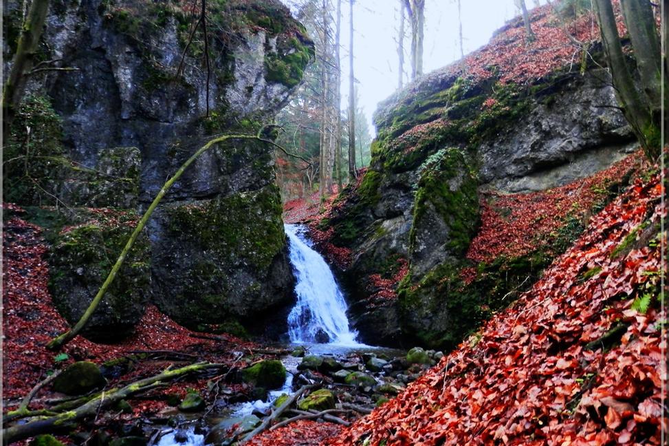 Králická tiesňava a vodopád