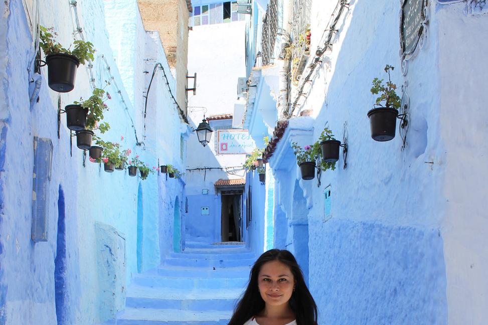 Modrá perla Maroka