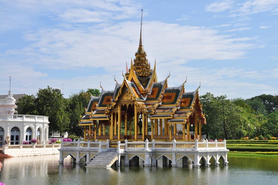 Bang Pa-In. V letnej rezidencii thajských kráľov