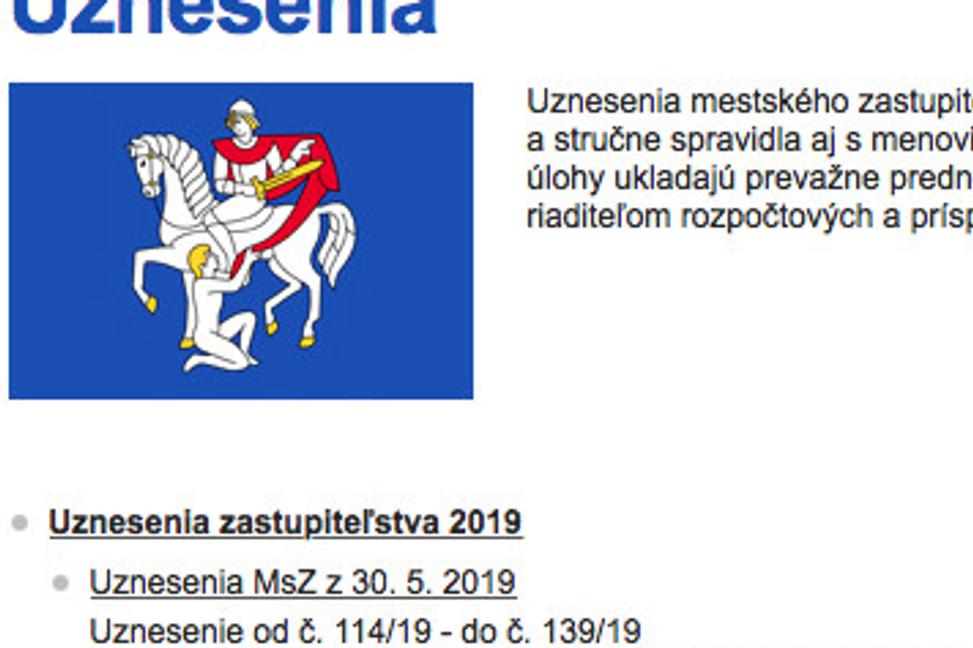 Primátor Danko sa rozhodol nepodpísať uznesenie, ktoré malo za cieľ chrániť verejný záujem